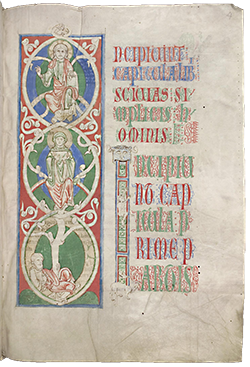 Inhaltsverzeichnis zum „Liber scivias“ der Hildegard von Bingen